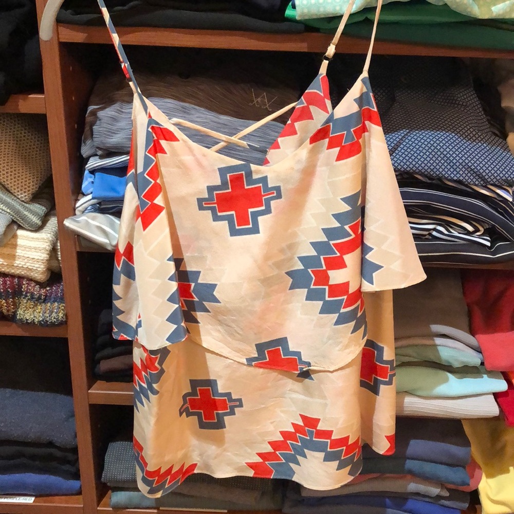 Myne Ashley Ann silk top